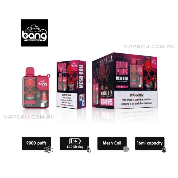 BANG Vape 9000 Puffs Strawberry Watermelon