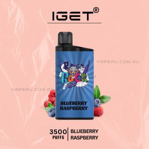 IGET Bar 3500 Puffs Blueberry Raspberry