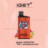 IGET Bar 3500 Puffs Passion Fruit Watermelon Juice