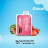 BIMO Crystal 12000 Puffs Strawberry Watermelon