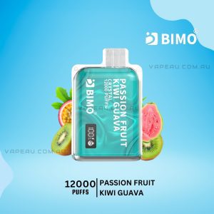 BIMO Crystal 12000 Puffs Passion fruit kiwi guava