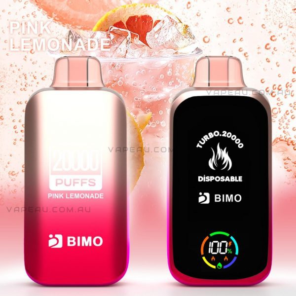 BIMO Turbo 20000 Puffs Pink Lemonade