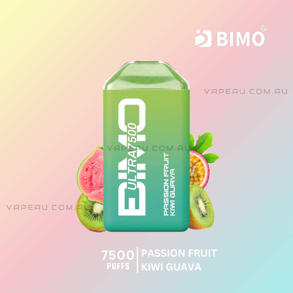 Bimo Ultra 7500 Puffs Passion Fruit Kiwi Guava