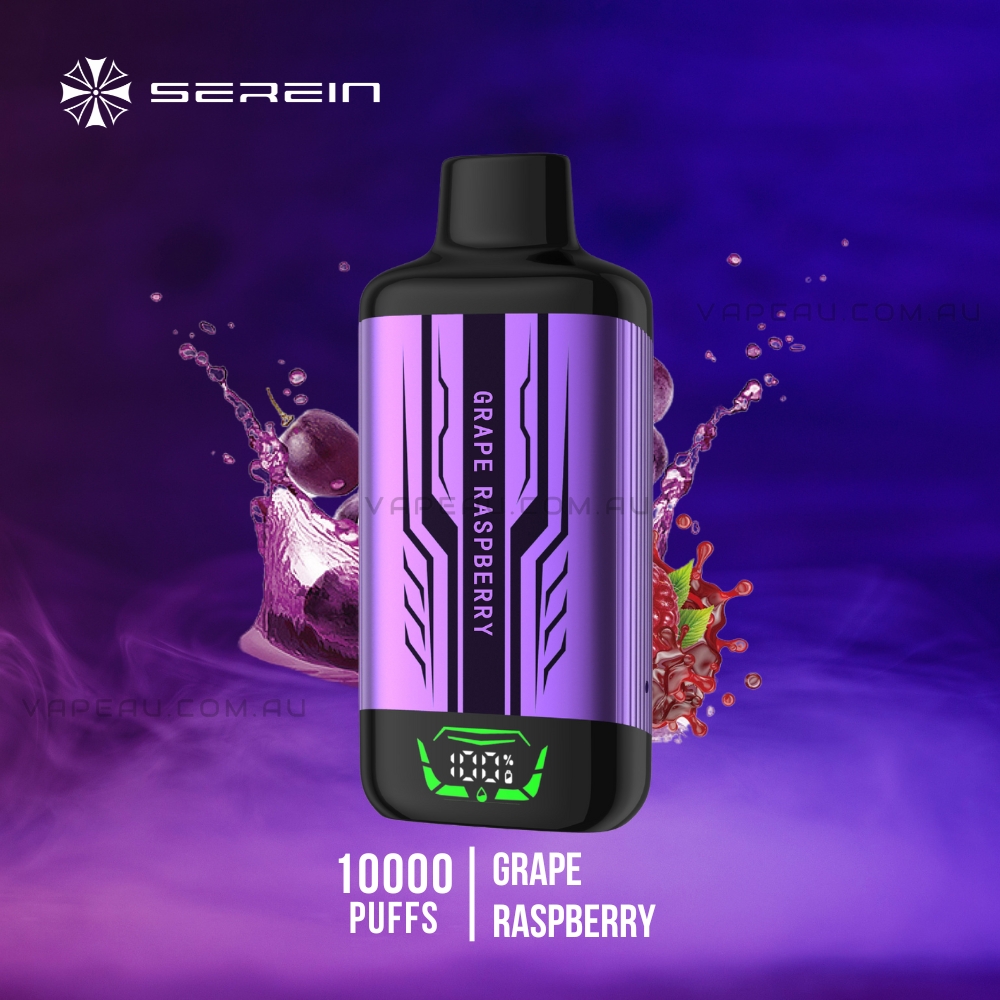 SEREIN MechPro 10000 Puffs Grape Raspberry