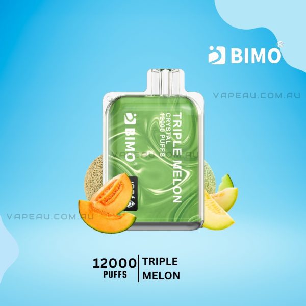 BIMO Crystal 12000 Puffs Triple Melon