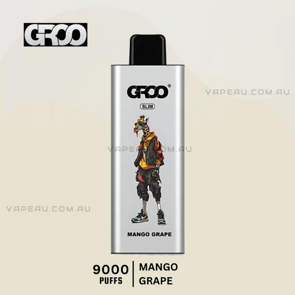 GROO Slim 9000 Puffs Mango Grape