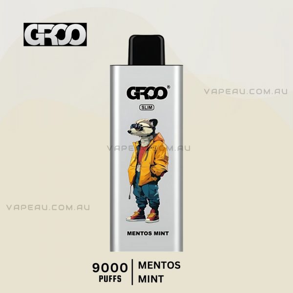 GROO Slim 9000 Puffs Mentos Mint