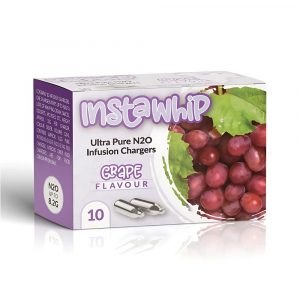 InstaWhip Grape Ultra Pure N2O Infusion Chargers 10 Pcs