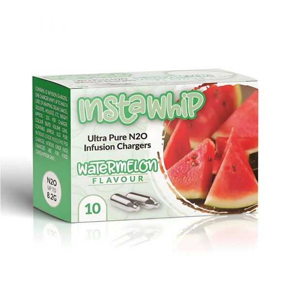 InstaWhip Watermelon Ultra Pure N2O Infusion Chargers 10 Pcs