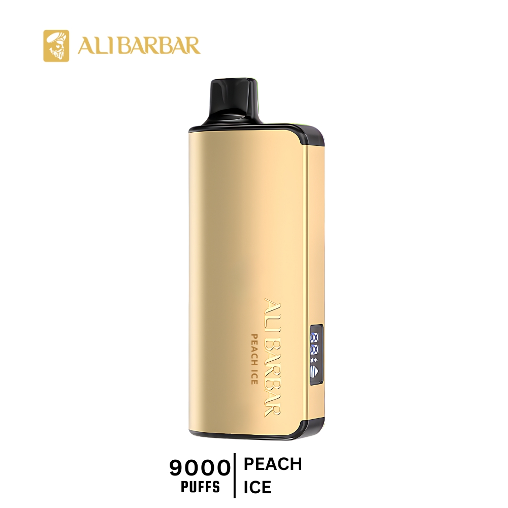 ALIBARBAR INGOT 9000 Puffs Peach Ice