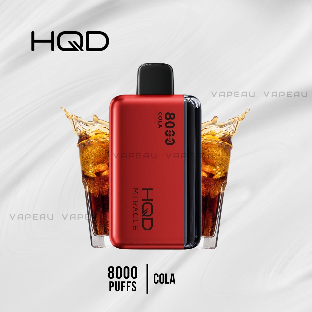 HQD Miracle 8000 Puffs Cola