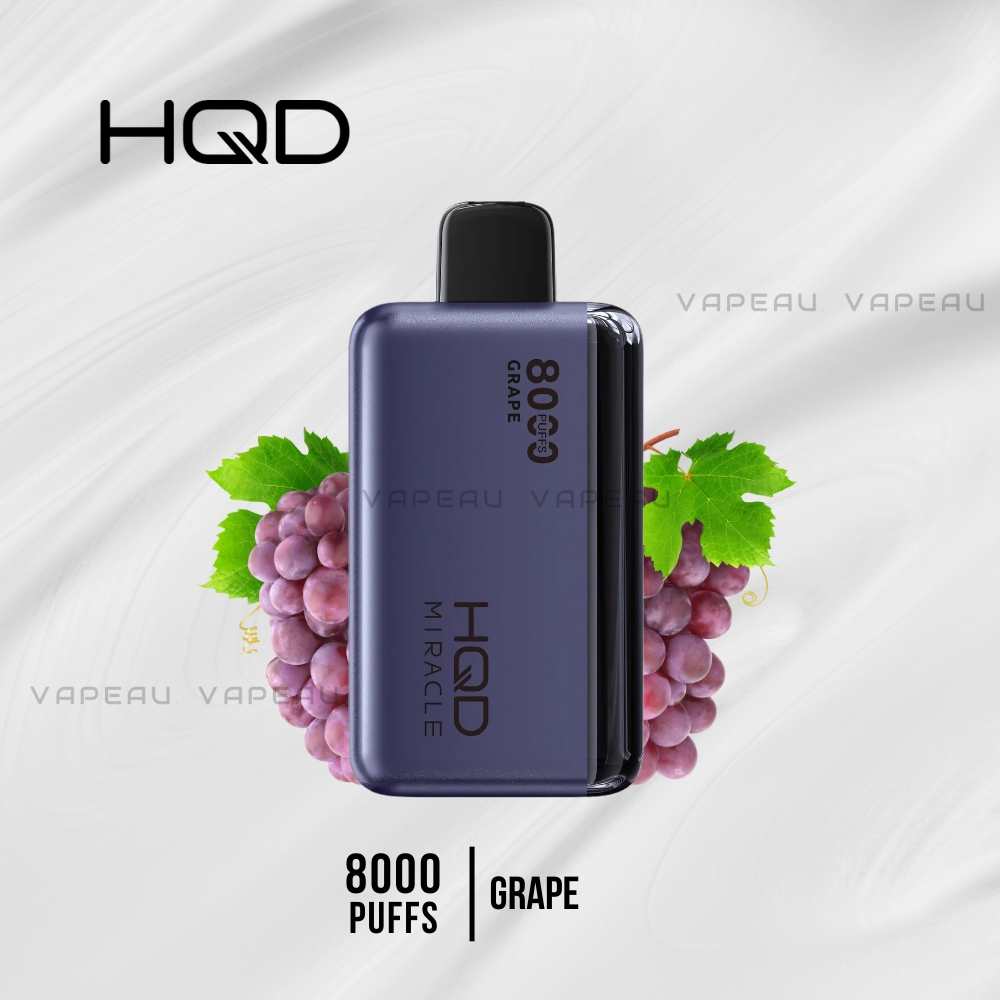 HQD Miracle 8000 Puffs Grape