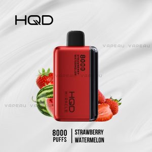 HQD Miracle 8000 Puffs Strawberry Watermelon