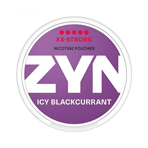 ZYN Nicotine Pouches Icy Blackcurrant XX-Strong 12.5mg