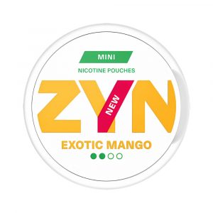 ZYN Nicotine Pouches Mini Exotic Mango 9mg