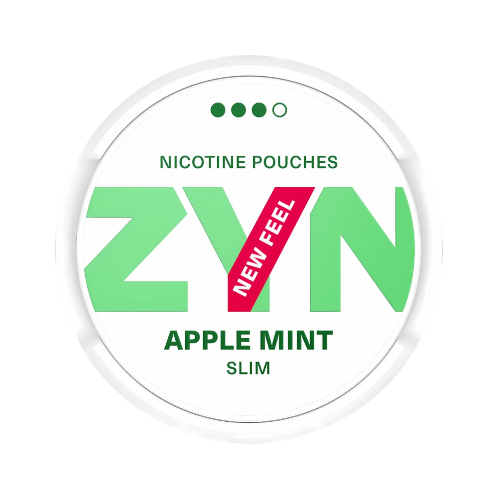 ZYN Nicotine Pouches Slim Apple Mint 9mg