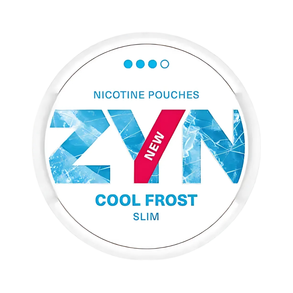 ZYN Nicotine Pouches Slim Cool Frost 9mg