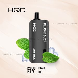 HQD Cuvie Slick Plus 12000 Puffs Black Ice