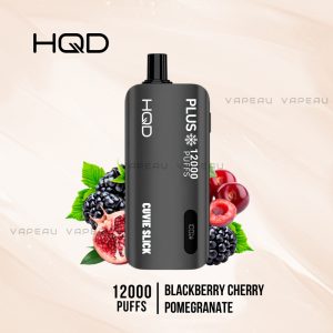 HQD Cuvie Slick Plus 12000 Puffs Blackberry Cherry Pomegranate