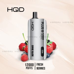 HQD Cuvie Slick Plus 12000 Puffs Fresh Berries