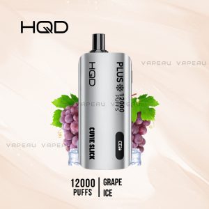 HQD Cuvie Slick Plus 12000 Puffs Grape Ice