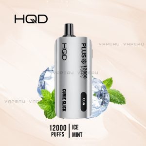 HQD Cuvie Slick Plus 12000 Puffs Ice Mint
