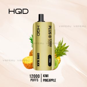 HQD Cuvie Slick Plus 12000 Puffs Kiwi Pineapple