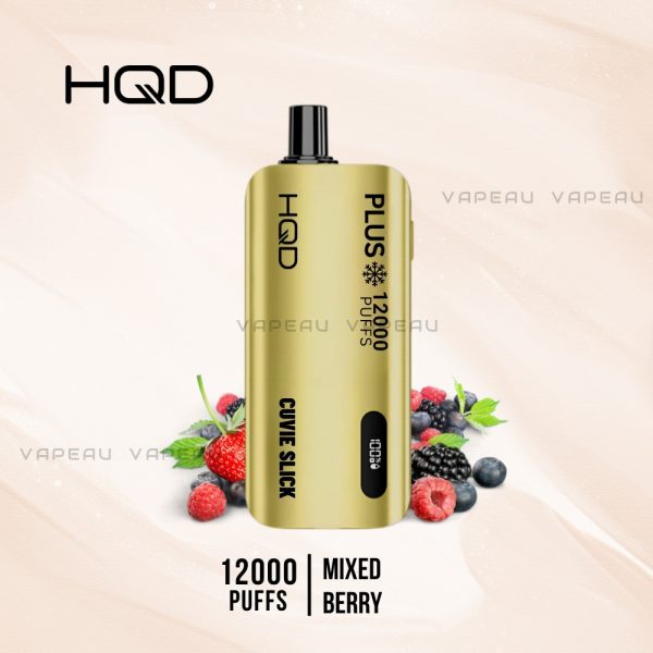 HQD Cuvie Slick Plus 12000 Puffs Mixed Berry