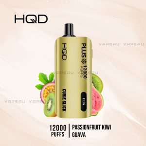 HQD Cuvie Slick Plus 12000 Puffs Passionfruit Kiwi Guava